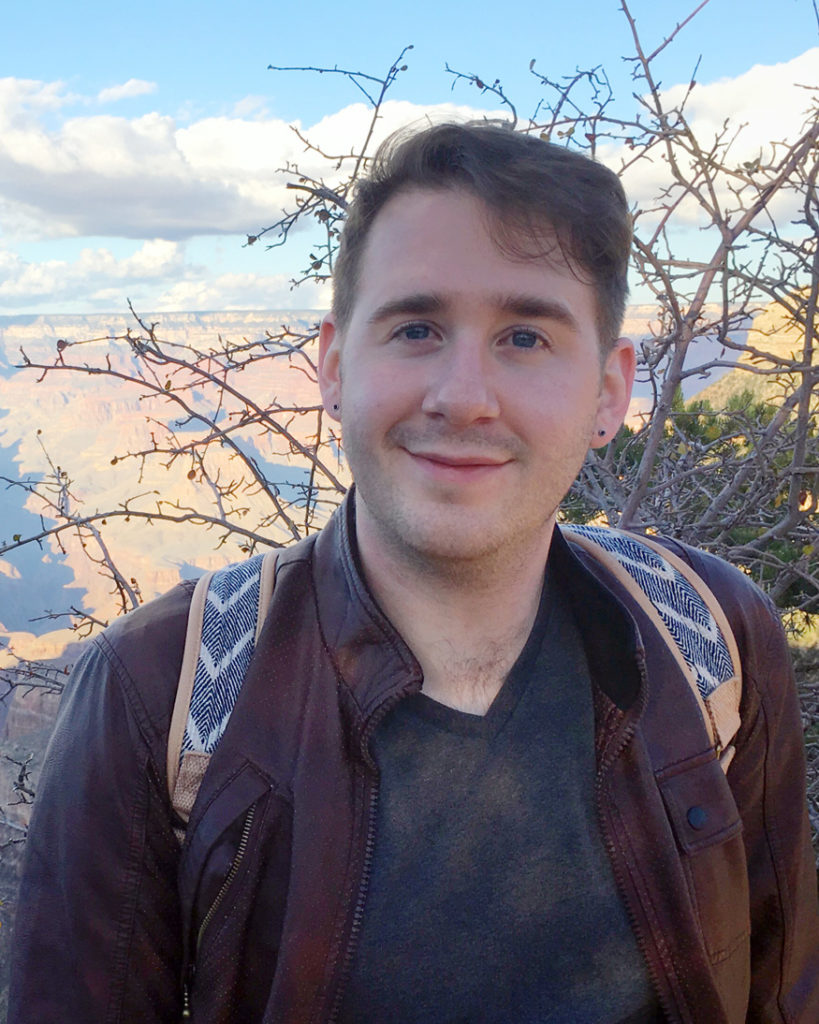 Portrait of Ian Douglass at the Grand Canyon
